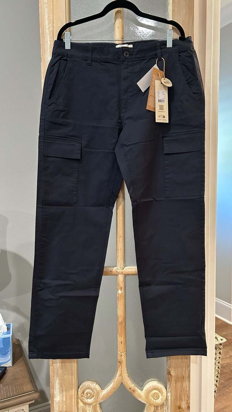 Blend Company Cargo Pants Size 34 32 Navy Blue